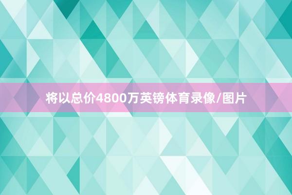 将以总价4800万英镑体育录像/图片