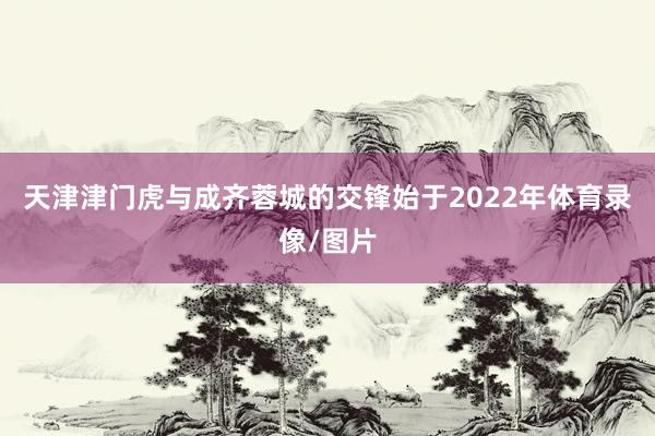 天津津门虎与成齐蓉城的交锋始于2022年体育录像/图片