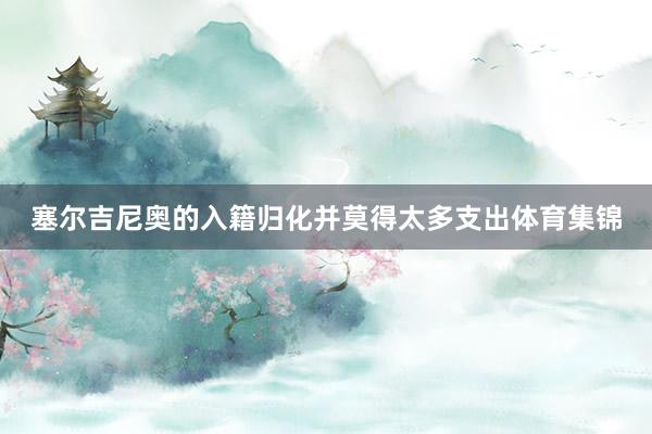 塞尔吉尼奥的入籍归化并莫得太多支出体育集锦