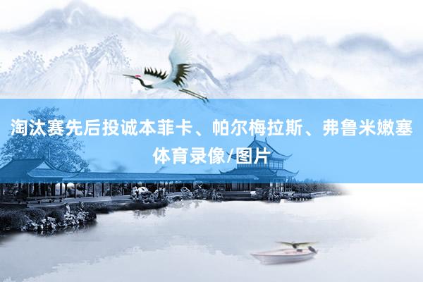 淘汰赛先后投诚本菲卡、帕尔梅拉斯、弗鲁米嫩塞体育录像/图片